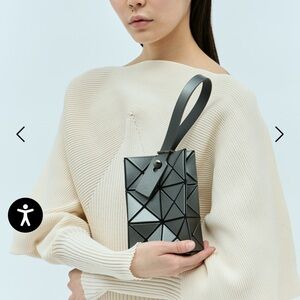 BAO BAO ISSEY MIYAKE Lucent Metallic Handbag mini